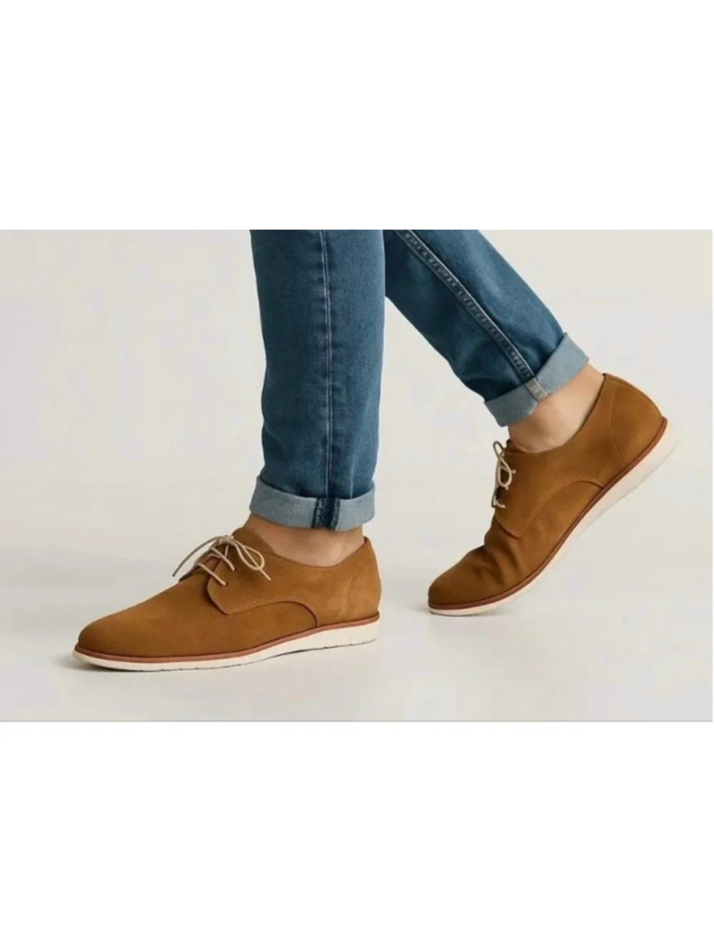 Nisolo Tan Lightweight Flex Derby Oxfords Size 10, 10.5, 11.5